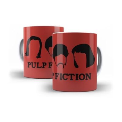 Taza Pulp Fiction Quentin Tarantino Cerámica Travolta