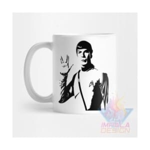 Taza Star Trek Spock Enterprise Discovery Cerámica Beyond M02