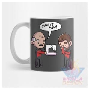 Taza Star Trek Spock Enterprise Discovery Cerámica Beyond M09