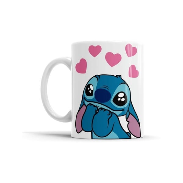Tazas Stitch Disney Personalizadas Ángel Lilo 4 Tazas Stitch Disney Personalizadas Ángel Lilo