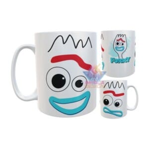 Taza Toy Story Forky Tenedor Película Estreno Woody