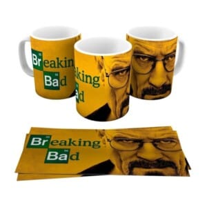 Taza Cerámica Breaking Bad Collage Walter White Serie