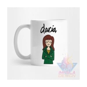 Taza Daria Morgendorffer Sick Sad World Jane Cerámica Mod 04