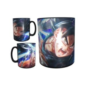 Taza Mágica Goku Kamehameha Ultra Instinct Dragon Ball Supe