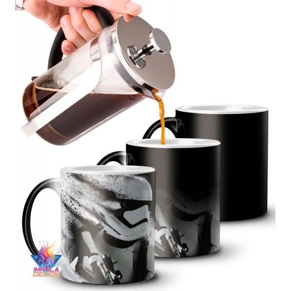 Taza Mágica Star Wars Mandalorian Baby Yoda Varios Modelos 4 Taza Mágica Star Wars Mandalorian Baby Yoda Varios Modelos