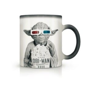 Tazas Mágica Importada Jedi Yoda Star Wars Obi Wan Cinemas