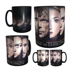 Taza Mágica Game Of Thrones Juego De Tronos Caras Personajes