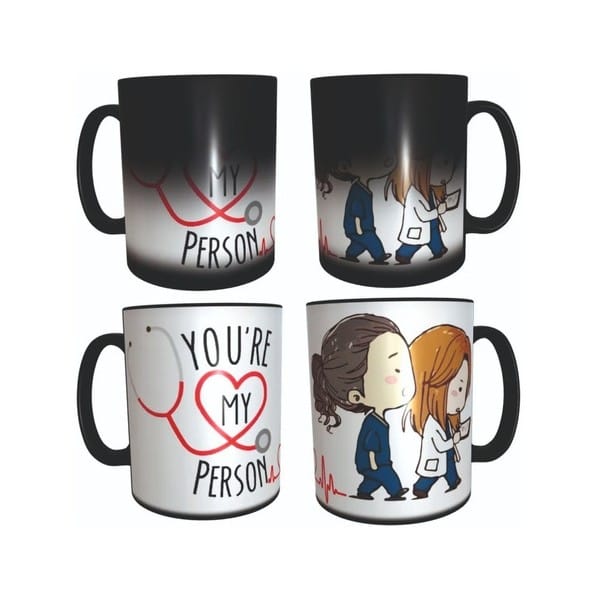 Taza Mágica Grey's Anatomy Meredith01 Fan 325ml 3 Taza Mágica Greys Anatomy You Are My Person Meredith Cristin