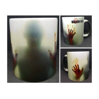 Taza Mágica Walking Dead The Zombie Cerámica Terror Sangre