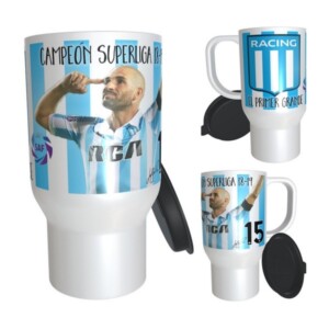 Jarro Térmico Racing Club Campeón Superliga Lisandro López