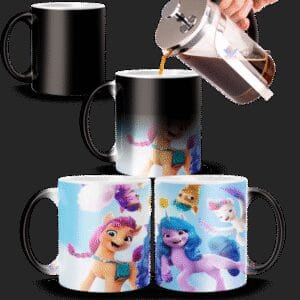 Taza Mágica My Little Pony Mi Pequeño Pony Cerámica