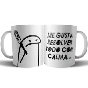Taza Cerámica Universo Paralelo La Konga Me Encantas Florks