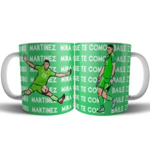 Taza Cerámica Argentina Campeón Messi Qatar Mundial Lionel