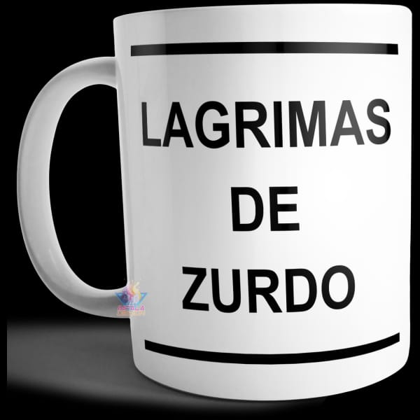 Taza De Cerámica Lagrimas De Zurdo Milei 1 Taza De Cerámica Lagrimas De Zurdo Milei