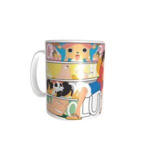 859134-MLA27151875487_042018,Taza Comic Monkey D Luffy Manga Eiichiro Oda