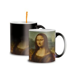 751430-MLA71849447454_092023,Taza Mágica La Gioconda Leonardo Da Vinci Mona Lisa Arte