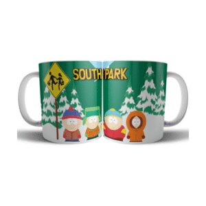 667315-MLA73574489084_122023,Taza South Park Personajes Serie Tv Animada Comedia Ceramica