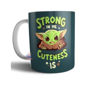 962726-MLA54084188582_022023,Taza Cerámica Baby Yoda The Mandalorian Jedi The Child Grogu