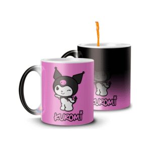 630645-MLA74568590720_022024,Taza Magica Kuromi My Melody Hello Kitty Personaje Punk M4