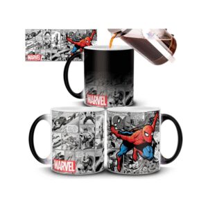 726686-MLA76308280072_052024,Taza Mágica Del Hombre Araña Spider Man Cerámica Superhéroe
