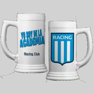 Vaso Jarra Chop Fernetero Chopera Cerveza Racing Club