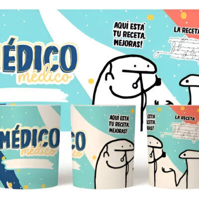 Taza Flork Profesiones Medico