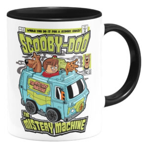 Taza Interior De Color Scooby Doo Mistery Machine Comic
