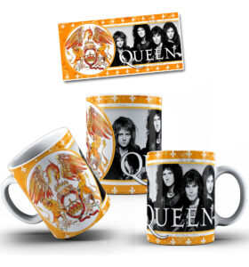 Taza Cerámica Rock Internacional Música Todas Las Bandas Pop Queen