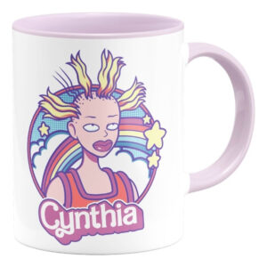 Taza Interior Color Rosa Cynthia Rugrats Retro 90´s