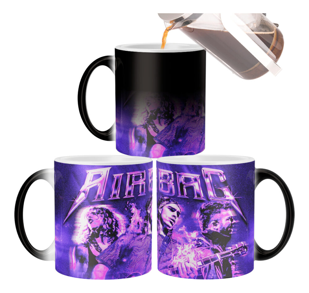 Taza Mágica Airbag Banda Rock Nacional Hermanos Sardelli - Image 2