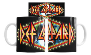 Taza Cerámica Def Leppard Rock Internacional Música Logo