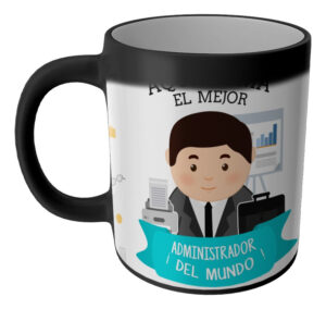 Taza Magica Aqui Toma El La Mejor Profesiones Regalo Familia ADMINISTRADOR