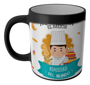 Taza Magica Aqui Toma El La Mejor Profesiones Regalo Familia REPOSTERO