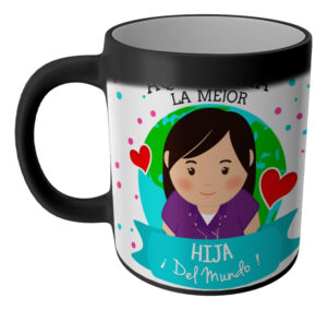 Taza Magica Aqui Toma El La Mejor Profesiones Regalo Familia HIJA