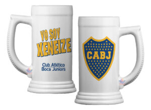 Chop Vaso Jarra Fernetero Chopera Cerveza Boca Juniors
