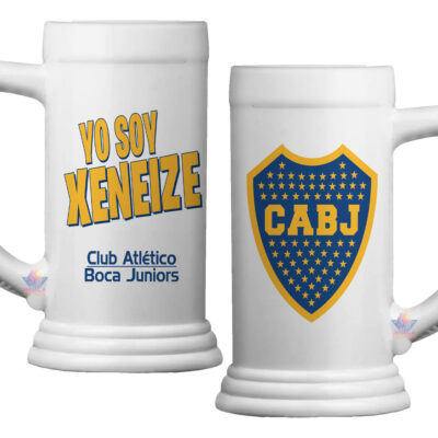 Chop Vaso Jarra Fernetero Chopera Cerveza Boca Juniors