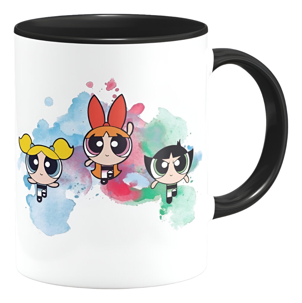 Taza Interior De Color Chicas Superpoderosas