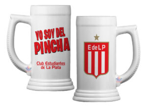 Vaso Jarra Chop Fernetero Chopera Cerveza Fútbol Argentina Estudiantes de la Plata