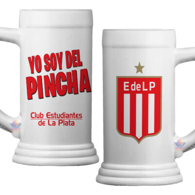Vaso Jarra Chop Cerveza Estudiantes De La Plata Pincha