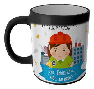 Taza Magica Aqui Toma El La Mejor Profesiones Regalo Familia INGENIERA INDUSTRIAL