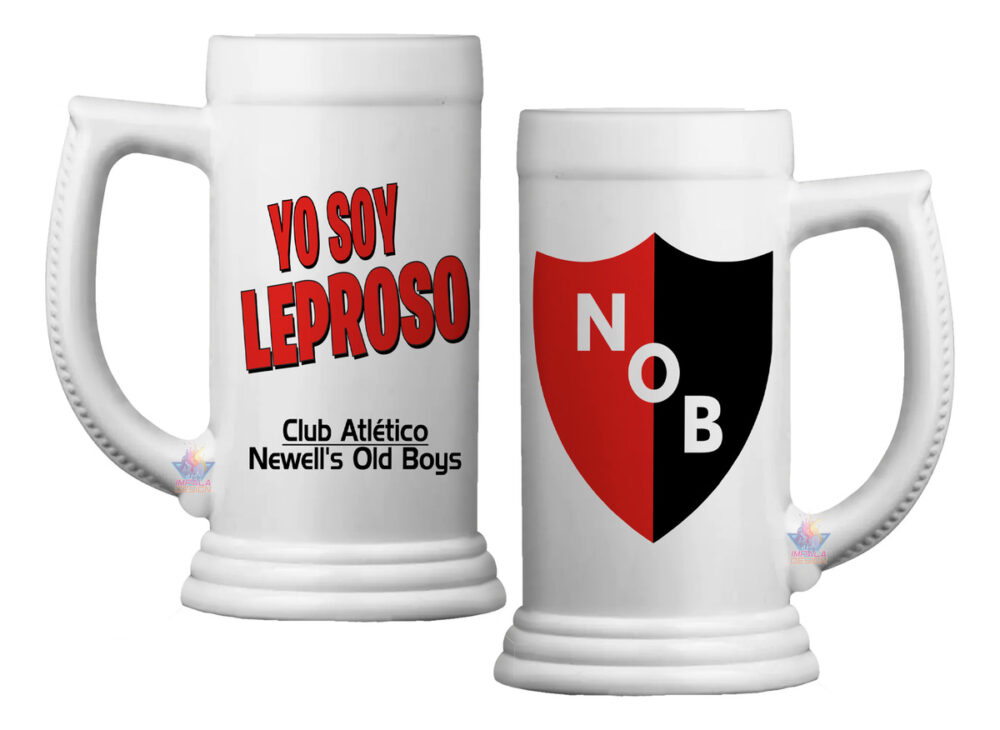 Vaso Jarra Chop Fernetero Chopera Cerveza Newell's Old Boys