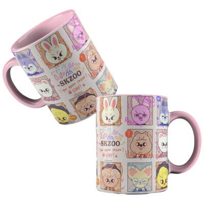 Taza Cerámica Skzoo Kpop Stray Kids Interior Color