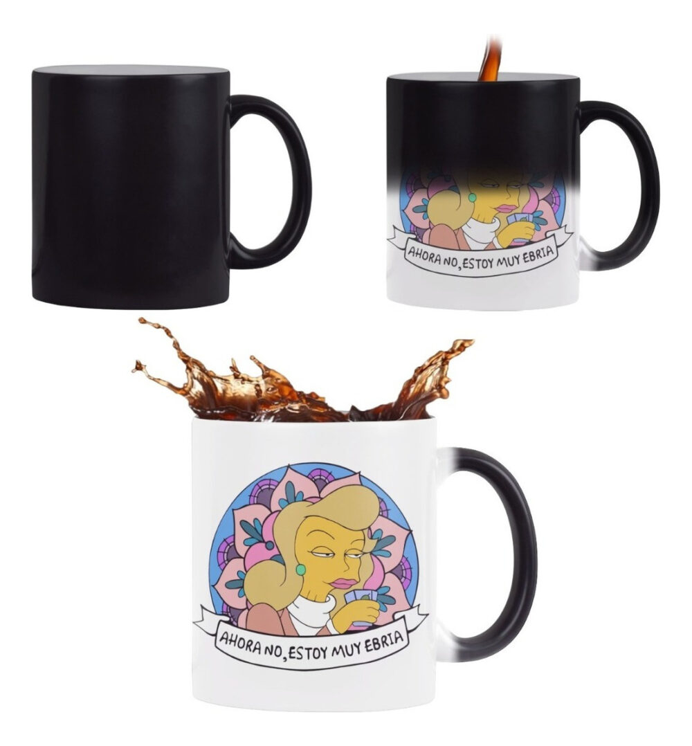 Taza Mágica Los Simpson Ahora No...