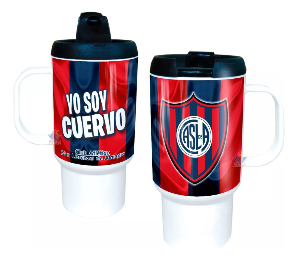 Jarro Térmico San Lorenzo De Almagro Copa Fútbol Escudo - Image 2