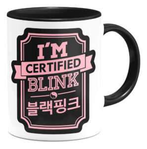 Taza Interior De Color Blackpink Blink K-pop