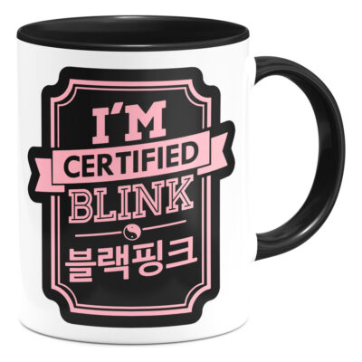 Taza Interior De Color Blackpink Blink K-pop