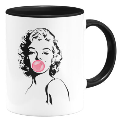 Taza Interior De Color Marilyn Monroe Bubble