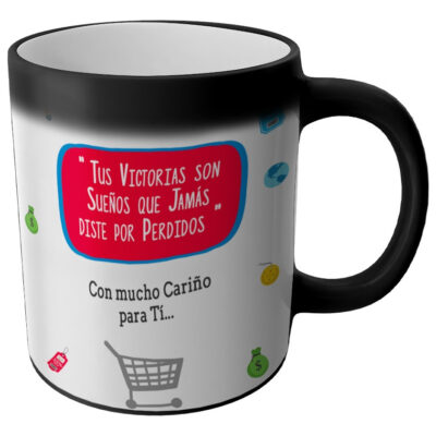 Taza Magica Aqui Toma El La Mejor Profesiones Regalo Familia VENDEDOR