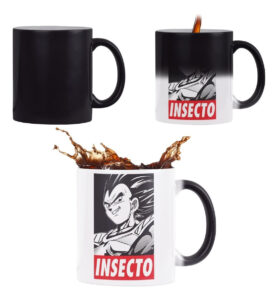 Taza Mágica Vegeta Insecto Dragon Ball
