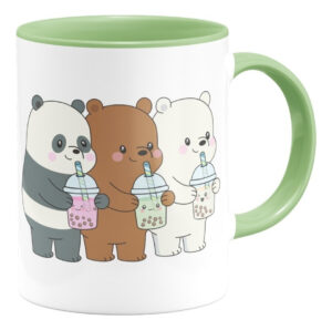 Taza Escandalosos Osos Interior De Color Serie Animada